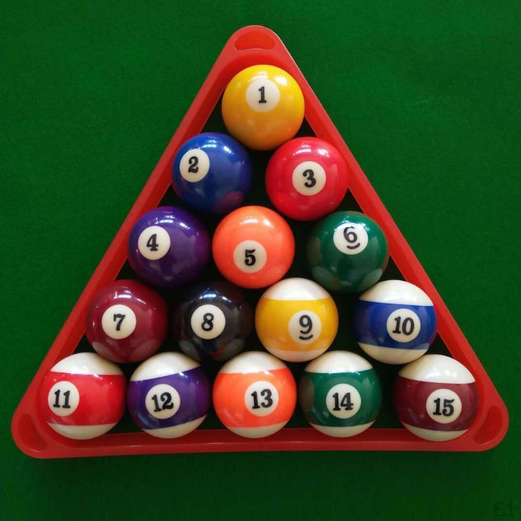 Pool Triangle Rack Billiard Snooker Accessories White