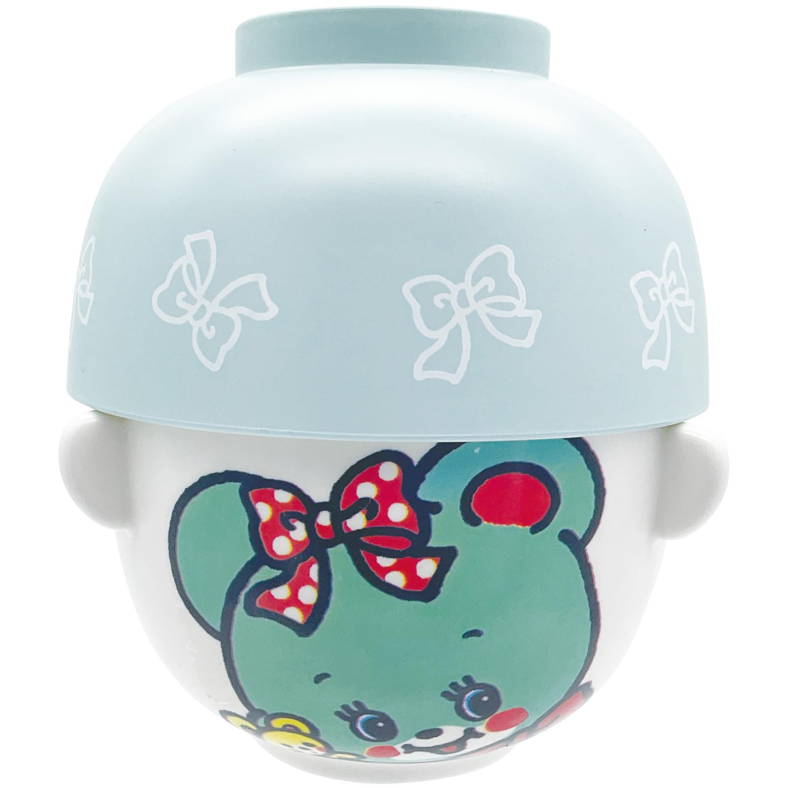 

Sun Art Hugly Mini Soup and Rice Bowl 10 x 6cm Made in Perfect as a Birthday Gift SWIMMER Set, Approx. Diameter, Blue, Japan, светло-синий