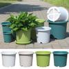Hochwertiger Gartentopf Verdickter Kunststoff Pflanztopf Balkon Gemüseblumentopf Rechteckige Pflanzgefäße