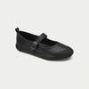 Vigevano Women S Daily Flat Mary Jane 02 Black