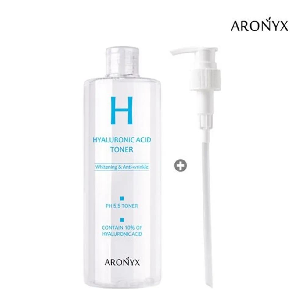 Large Size Hyaluronic Acid Toner 500ml + Free Pump
