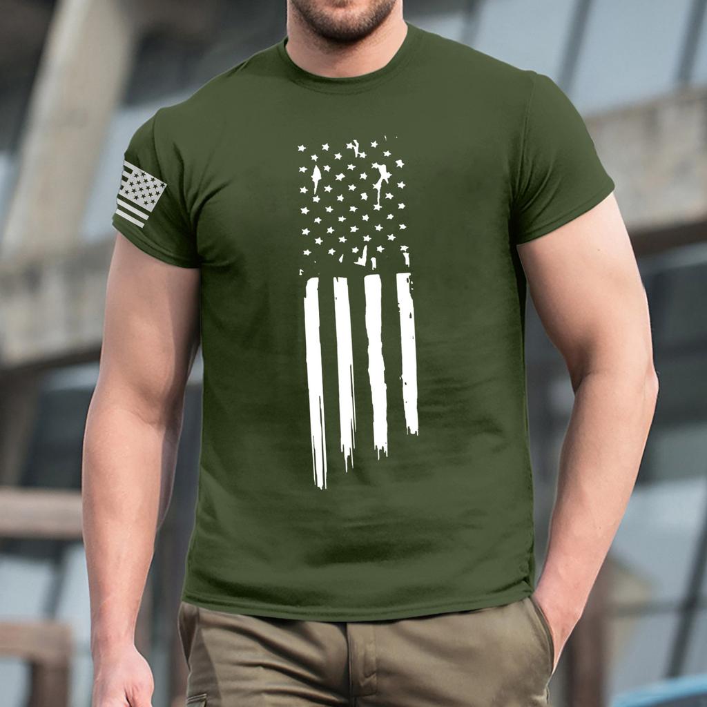 T-shirt da uomo T-shirt Grafica Testo Stampa 3D Street Casual Manica Corta Abbigliamento Stampato Basic