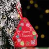Christmas Tinplate Box Christmas Tree Hanging Decoration Candy Jar Gift Box Xmas Gift Packaging Box Can New Year Party Supplies