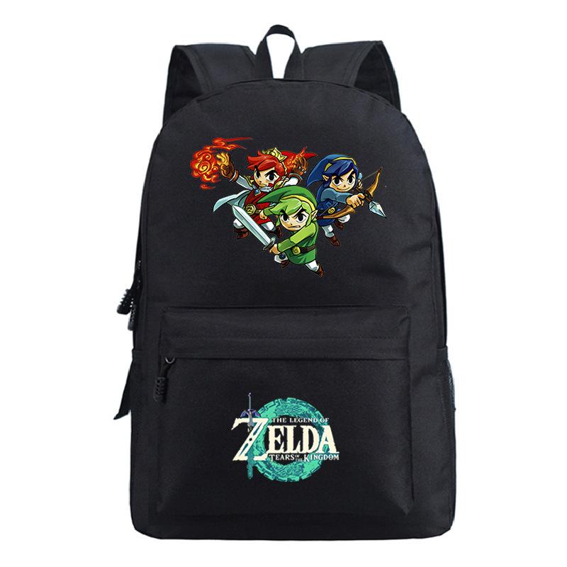 Printed Schoolbag, High-Capacity Backpack For Primary And Secondary School Students