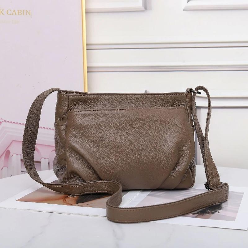 Women's Full-Grain Cowhide Leather Shoulder Bag - Spacious Cvertible Tote with Multi-Compartment Organizer Commuter Handbag