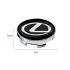 56mm Car Wheel Center Hub Cap Emblem Decal Wheel Sticker Car Styling For Lexus NX300H CT200H IS250 IS200 RX400H RX450H IS 250 UX