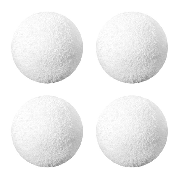 White Scum Removers Balls For Pools Stable Spa Scum Neutralizers Balls Sponge Sphere for Enhances Filtration Efficiency