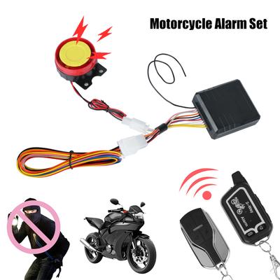 Diebstahlschutz 12V Motorrad 2-Wege-Alarmsystem Fernbedienung E-Bike Roller Motorrad Sicherheitssystem