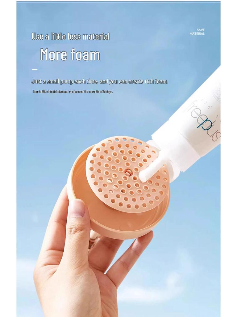 Portable Press-Type Facial & Shampoo Foam Maker