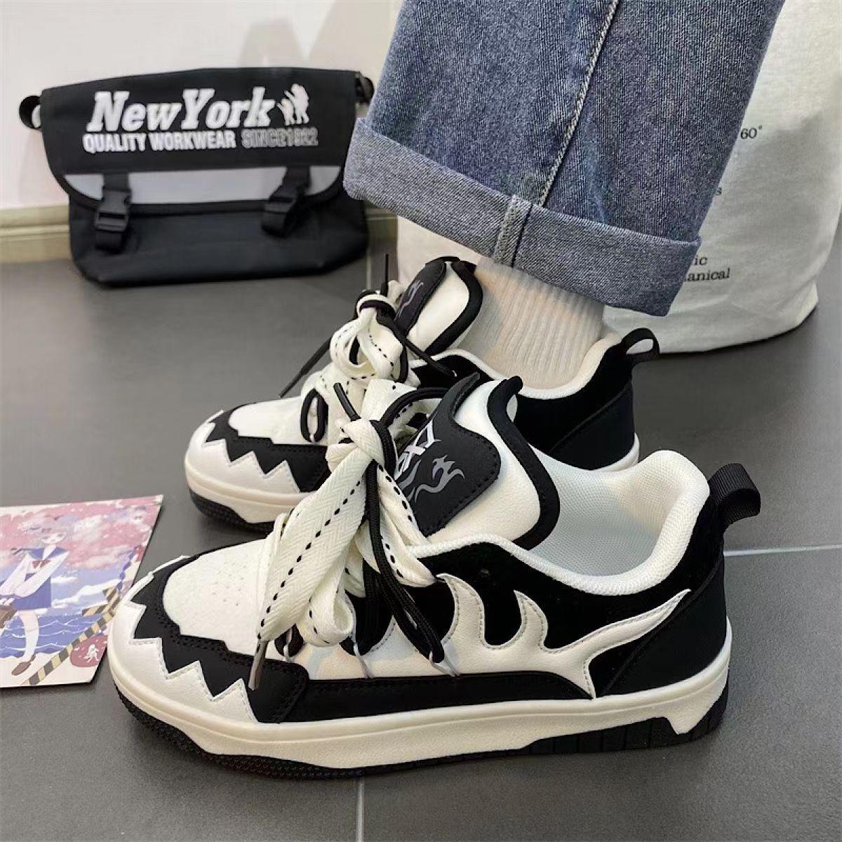 Трендовая повседневная обувь смешанных цветов Shark — фото 4