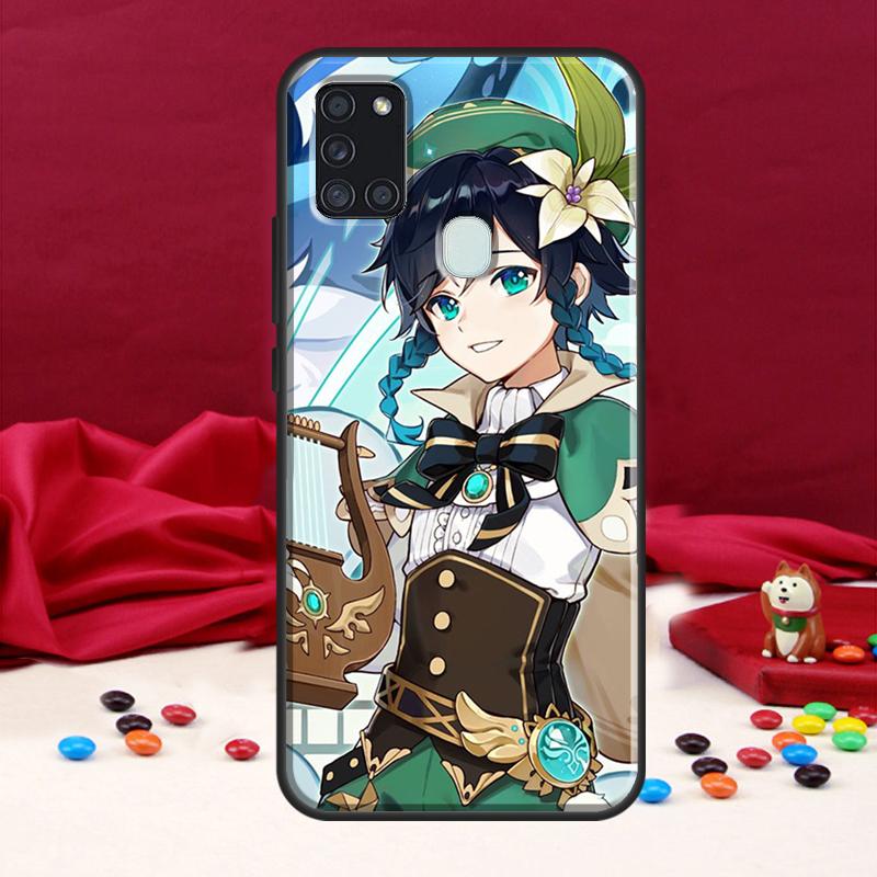 Genshin Impact Venti Case For Samsung Galaxy A34 A54 A14 A53 A13 A51 A71 A50 A12 A22 A32 A52 A72 Phone Cover