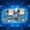 2Pcs 3.7V To 5V Boost Module 2A Dual USB with LED Light for 18650 Lithium Battery