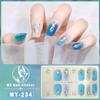 Three-dimensional Waterproof No-bake Gel Nail Polish Film Full Sticker European and American Sexy Nail Film Paper Nail Film Paper