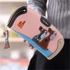 Long Zipper Ladies Wallet Cartoon Dog Handbag Fresh Korean Style Multi-Function Coin Purse Money Clip Card Bag
