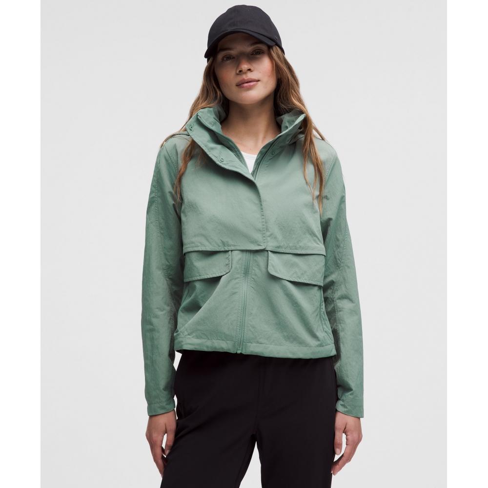 

Lululemon Always Effortless Jacket Crater Blue 8