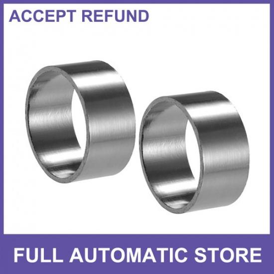 TWO Motorcycle Exhaust Muffler Pipe Gasket 55mm ID 60mm OD Universal