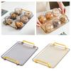 Creative Serving Tray, Plastic Platters for Home Countertop Lunch Coffee Dessert