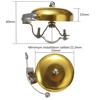 Cycle Push Ride Bike Loud Sound One Touch Bell Retro Bicycle Handlebar