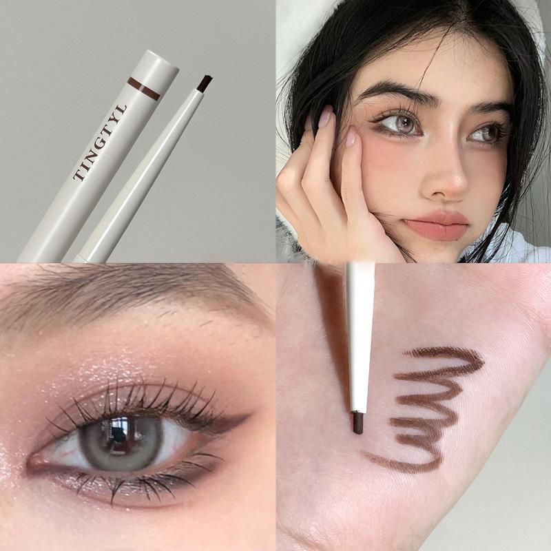 Matte Lying Silkworm Eyeliner Gel Stift Wasserdicht Nicht Verschmierend Schnell Trocknend Augen Liner Stift Teebraun Lidschatten Stift Make-up