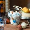 Clear Glass Dessert Dish with Round Rims for Showing Layer and Serving Ice Cream, Puddings, Fruit, Yogurt, or Salad