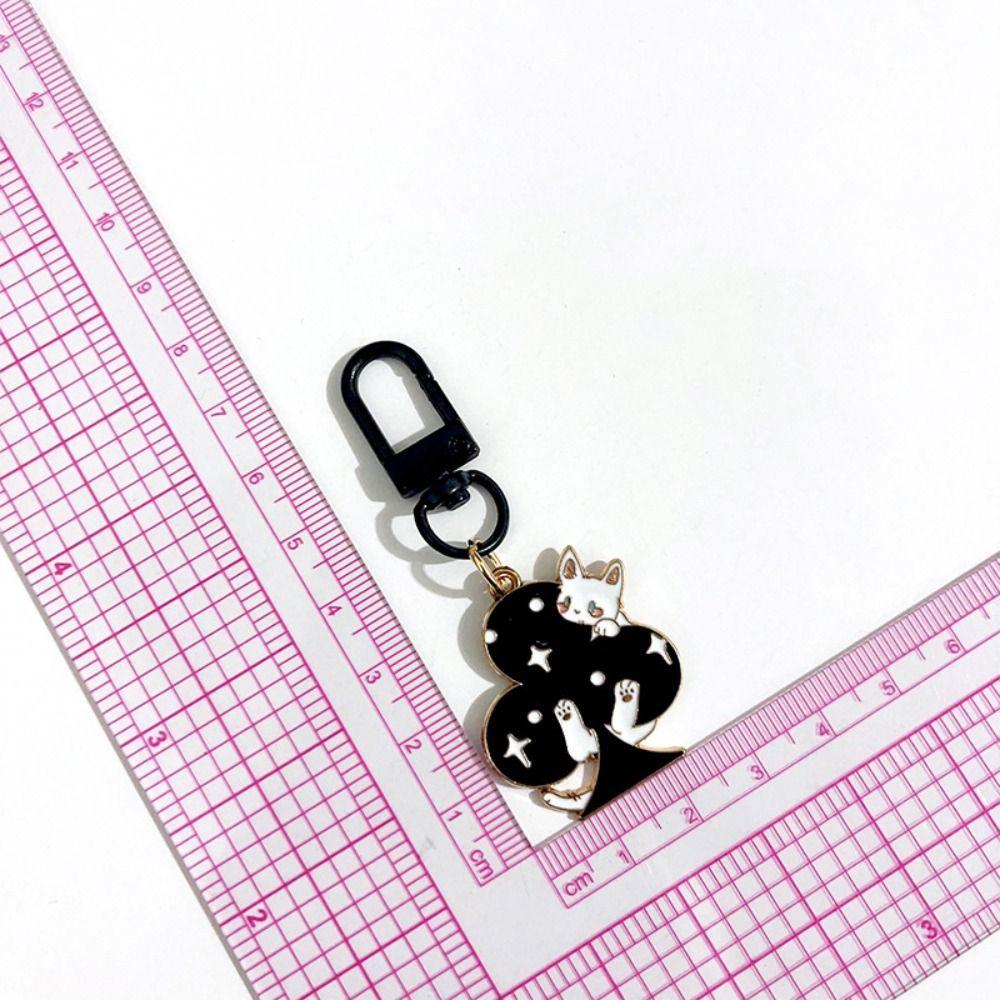 Zinc Zinc Zinc Alloy Zinc Zinc Alloy Cat Pendant Bag Charm Butterfly Car Keyring Female Lady Girl