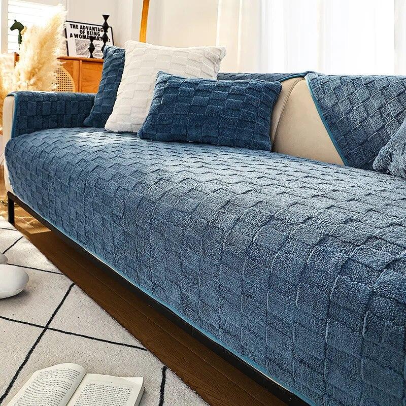 Luxus-Sofakissen für Wohnzimmer, rutschfest, Sofa-Handtuch, Couchbezug, Ecksofa-Schonbezug, Sitzpolster, Heimschutz, 1 Stück