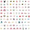 100 English Phrases Graffiti Stickers Computer Mobile Phone Suitcase Decoration Stickers Waterproof Creative Stationery Stickers