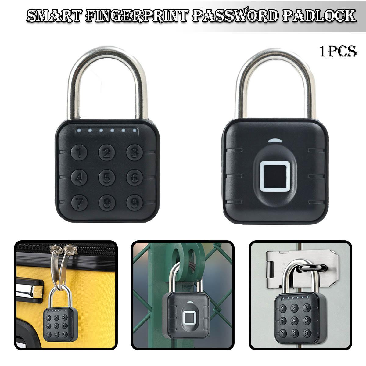 

PDTO Smart Fingerprint Password Padlock APP Bluetooth Unlocking Cabinet Drawer Lock