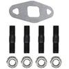 Turbo Mounting Studs Bolts Gasket Set 3818823 3818824 3919369 Compatible With 2003-2006 Dodge Cummins 5.9L