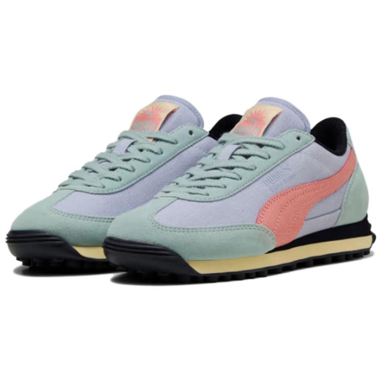 Puma Easy Rider Weathered Comfortable Durable Low-Top Casual Shoes Unisex Sneaker Light-Purple 400397-05