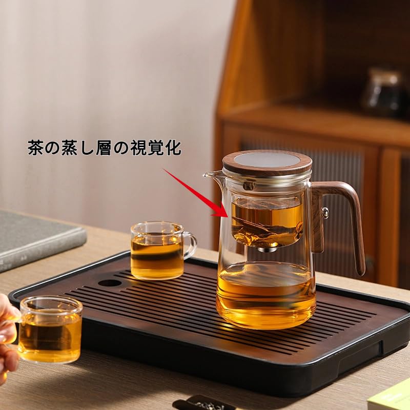 Teapot with Strainer, 800ml Capacity, Dishwasher Safe, Stovetop Safe, Heat-resistant Glass, Perfect As a Gift, Stylish Teapot, Tea Utensil, or Teapot.