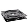 aleawol Set of 2 160mm Chair Swivel Plates, A3 Steel Swivel Plates, 360 Degree Swivel Chair Replacement for Chair Fixtures (6-inch, Black)