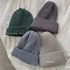 Hat Women's Autumn and Winter Versatile Solid Color Casual Student Knitted Wool Hat New Thermal Hat