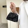 Niche design mini bag women's new small fresh three-dimensional printing chain bag fashionable trendy shoulder messenger bag