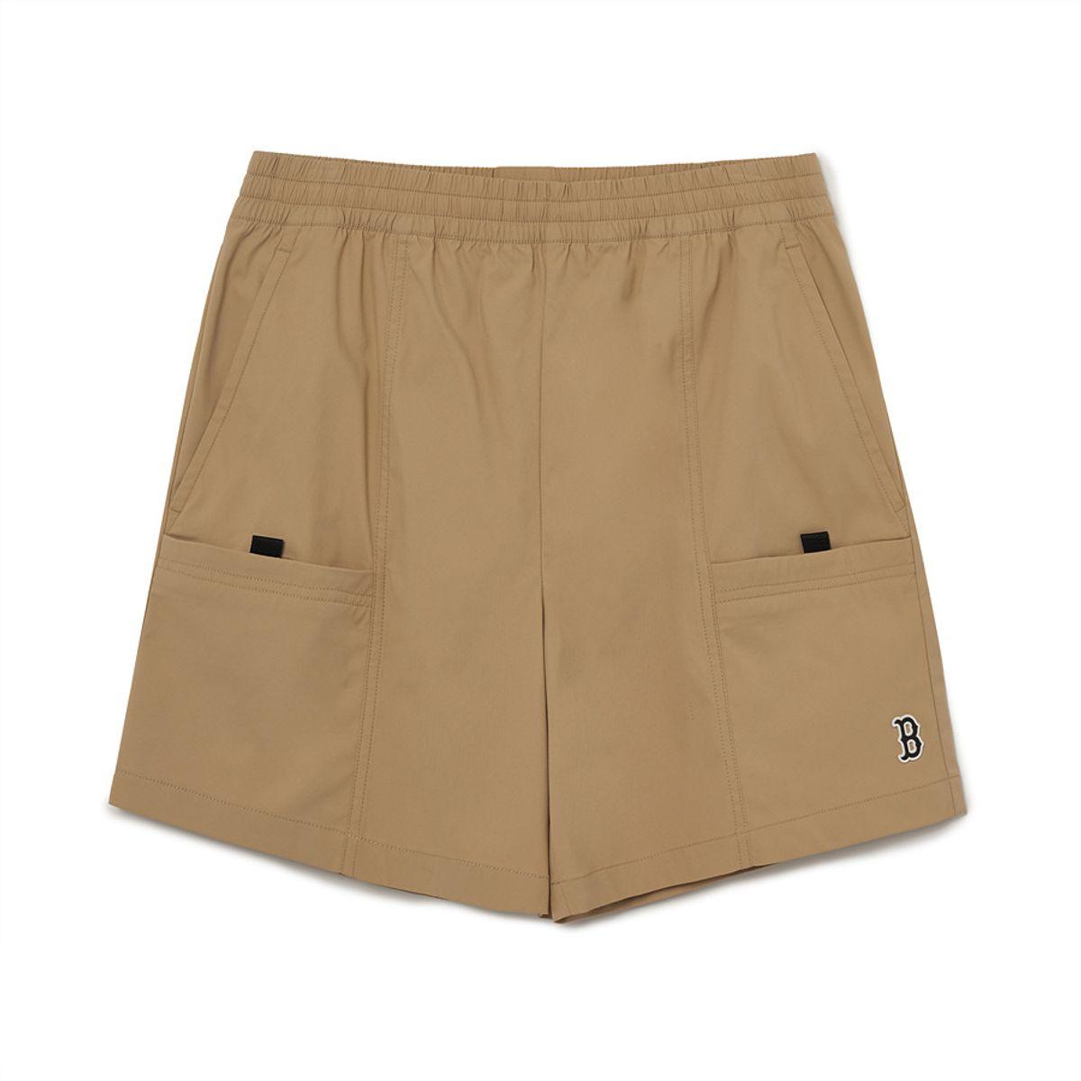 MLB Casual Shorts Unisex Brown Moderate 3ASMB0533-43BGD S