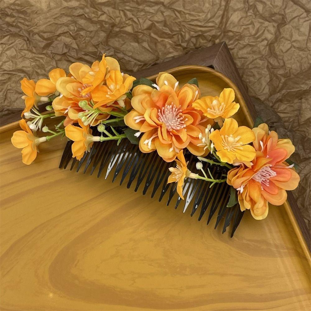 

Боковая заколка Цветок Гребень для волос Цветок Свадебные аксессуары для невесты Цветок Заколка для волос Женские аксессуары для волос style 7