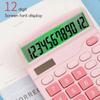 Dual Power Supply Electronic Calculator Accounting Tools Solar Calculator  Student Stationery