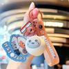 Cat Vibrant Cartoon Fish Keychain Playful Pvc Material Perfect For Cat Themed Gifts