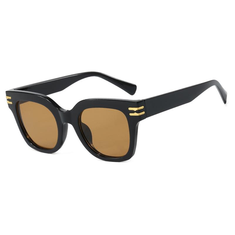Fashion Men Square Sunglasses Ladies Retro Big Frame Sun Glass Summer Outdoor Casual  Design Cool Leopard Sunglasses UV400