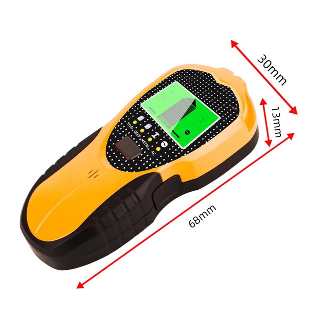 4 in 1 Electronic Wall Wood Stud Finder with LCD Display Digital Stud Sensor for Center and Edge of Wood AC Wire Joist Pipe