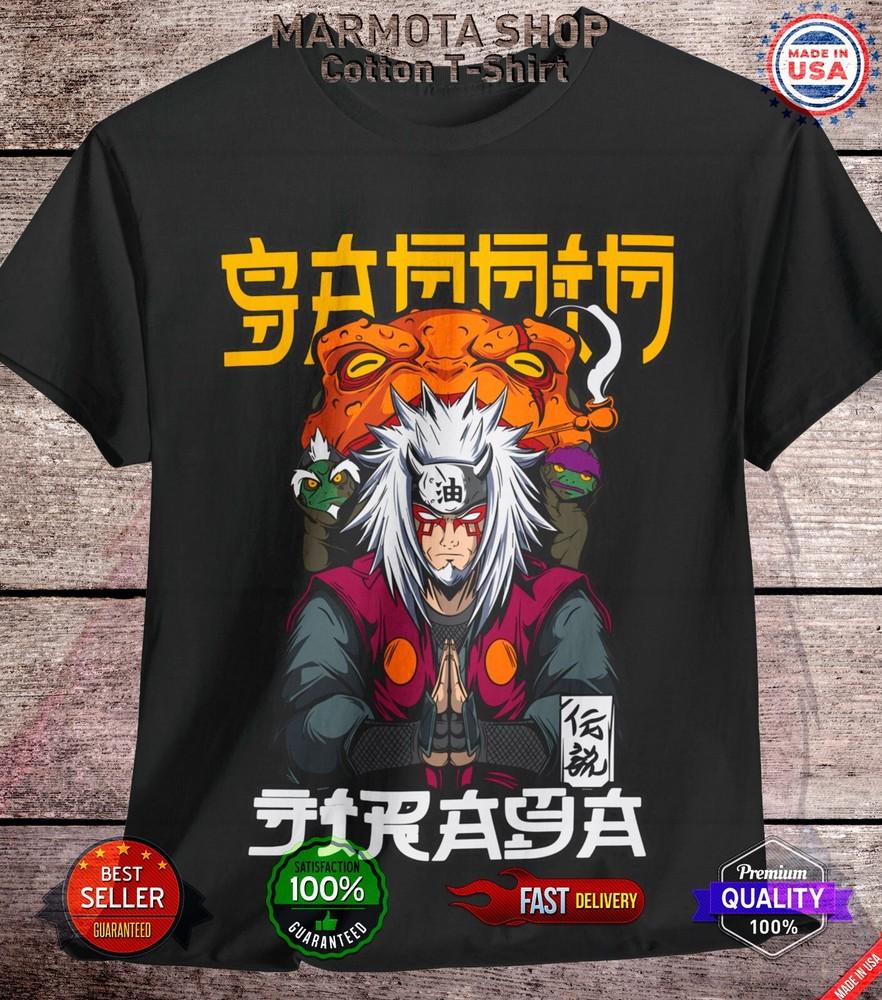

Jiraiya Shirt Naruto Shippuden Itachi Madara Anime Unisex Tee T-Shirt All Size 4XL