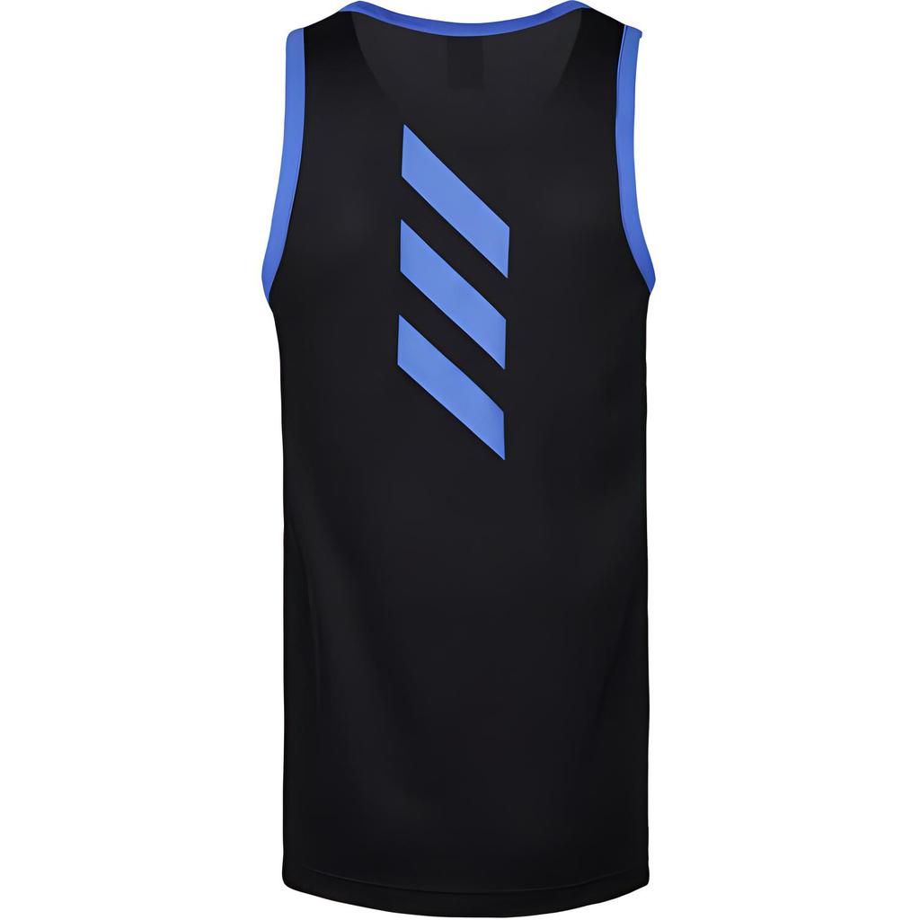 Adidas Logo Print Breathable Casual Round Neck Sleeveless Vest Men Tops Black CE6925