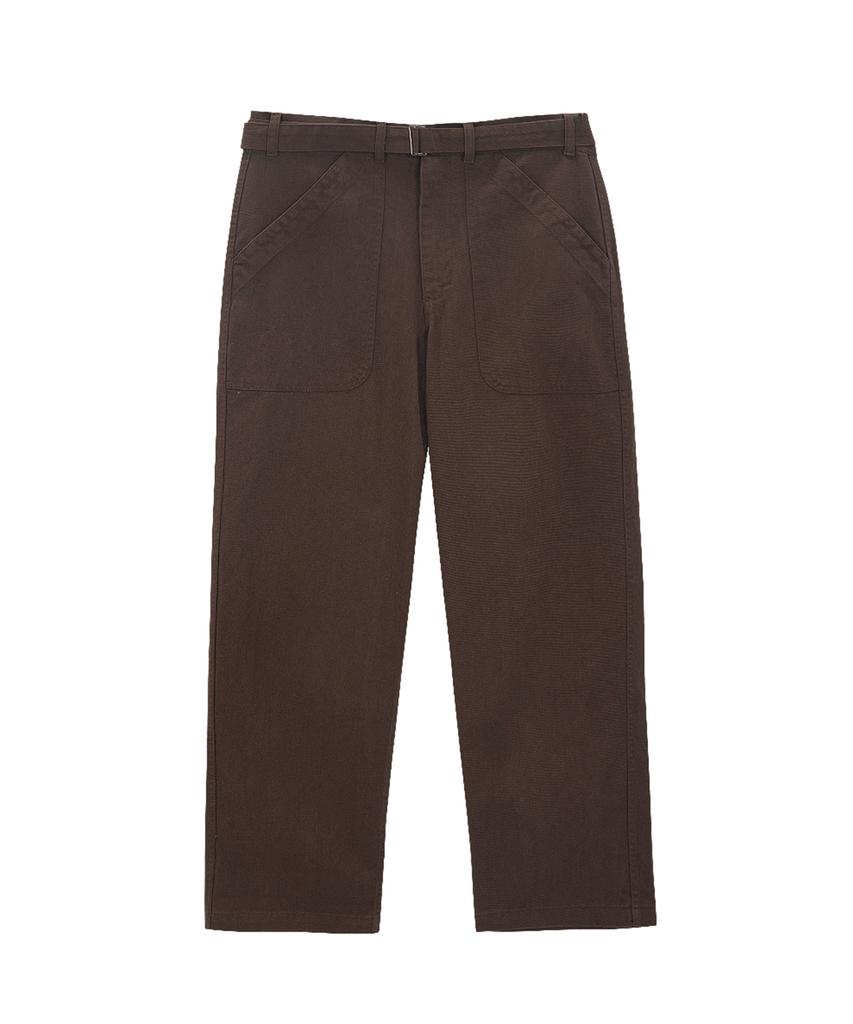 ENDOOR Belted Wide Pants (Brown)