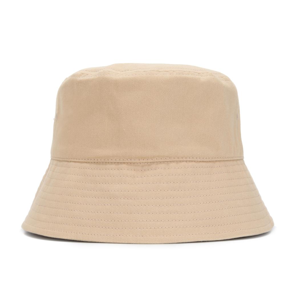 Beullaegsaenjeu Circle Patch Embroidered Bucket Hat_Beige