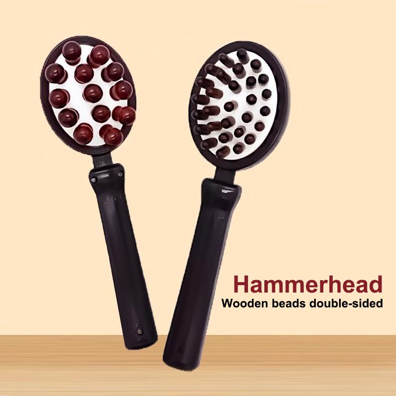 1PCS 3-in-1 Stress Relief Massager – Multi-Function Hammer Tool for Body Massage, Knocking, and Scratching