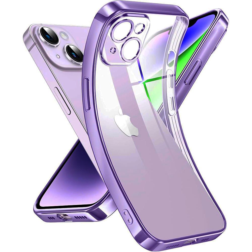 

Роскошный Силиконовый Мягкий Чехол с Покрытием Для iPhone 16 15 14 Plus 13 12 Mini Plus 11 Pro Max Квадратный Прозрачный Тонкий Ударопрочный Чехол-Оболочка For iPhone 16 Pro Max