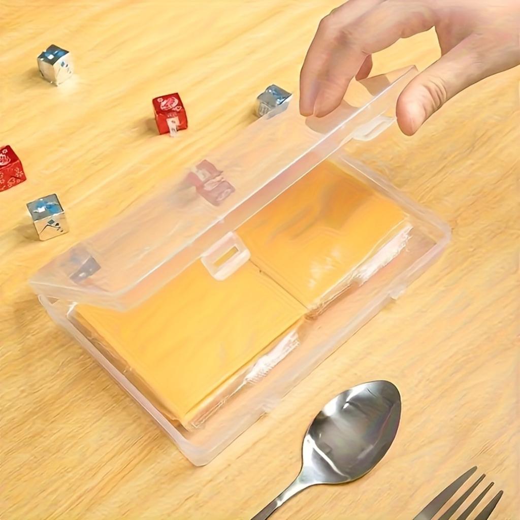 Cheese Packaging Box, Cheese Refrigerator, Sealed Preservation Box, Flip Cover Butter Block Storage Box, Storage Box, Cheese Box