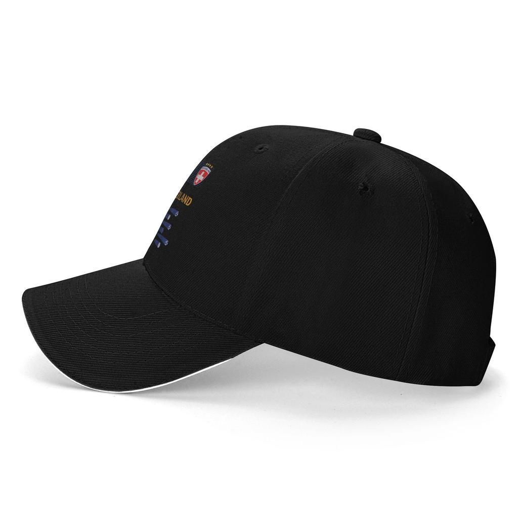 Berretto da Baseball personalizzato Svizzera Numero 10 Calcio Svizzero Outdoor Unisex da Donna Regolabile Cappello da Papà Cappellini Snapback Estivi