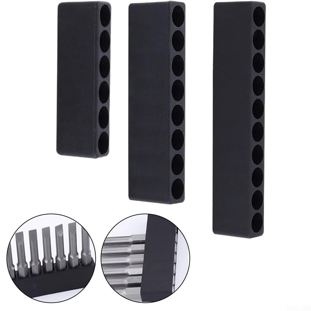 Convenient Hex Shank Screwdriver Bit Holder for Tool Organization