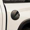 Car Gas Fuel Tank Cover Trim for Toyot@ Tundra 2022 2023 2024 Accessories, ABS Car Door Gas Cap Cover Protector Sticker (Matte Black)